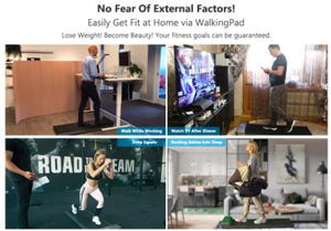 New Space Saving Foldable WalkingPad Treadmill A1 for Home/Office - Thehealthyrush