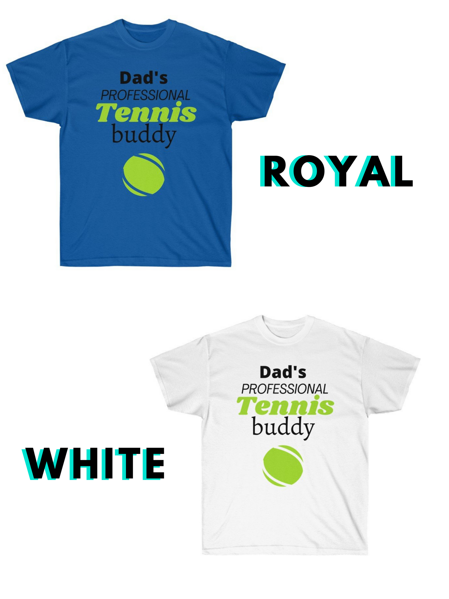 Father and Son/Daughter Tennis T-Shirt