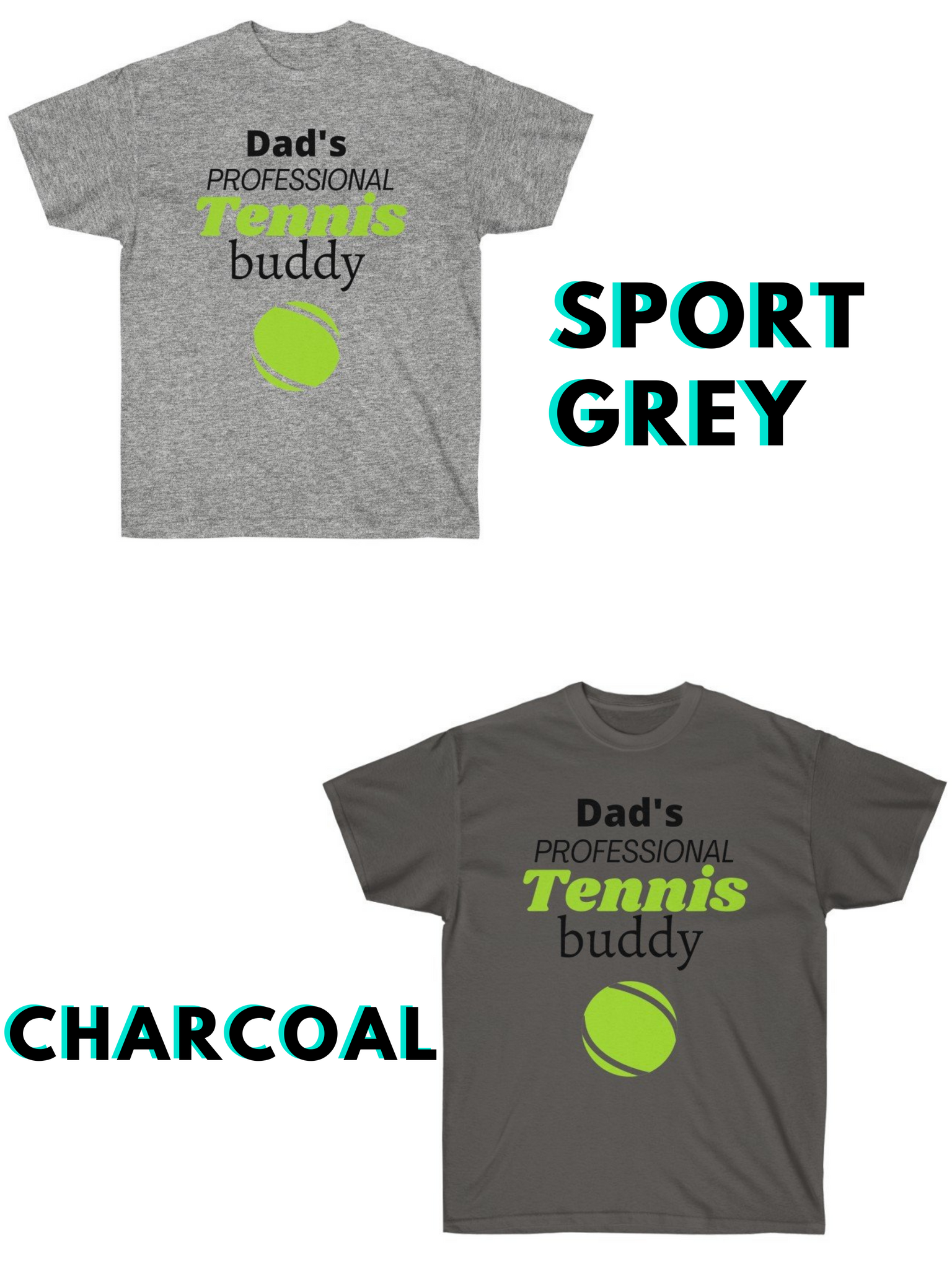 Father and Son/Daughter Tennis T-Shirt