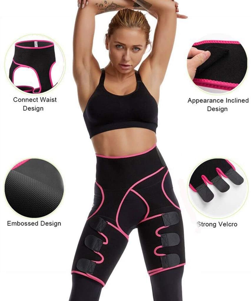 Women Waist Trainer Belt (Butt Lifter, Leg Sweat Shaper, and Thigh Trimmers) - Thehealthyrush