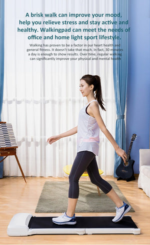 New Space Saving Foldable WalkingPad Treadmill A1 for Home/Office - Thehealthyrush