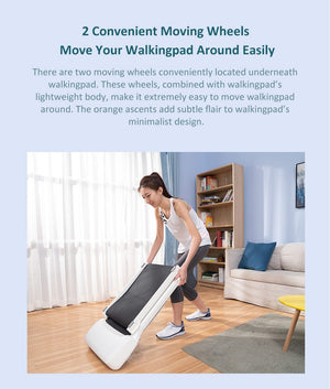 New Space Saving Foldable WalkingPad Treadmill A1 for Home/Office - Thehealthyrush