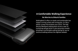 New Space Saving Foldable WalkingPad Treadmill A1 for Home/Office - Thehealthyrush