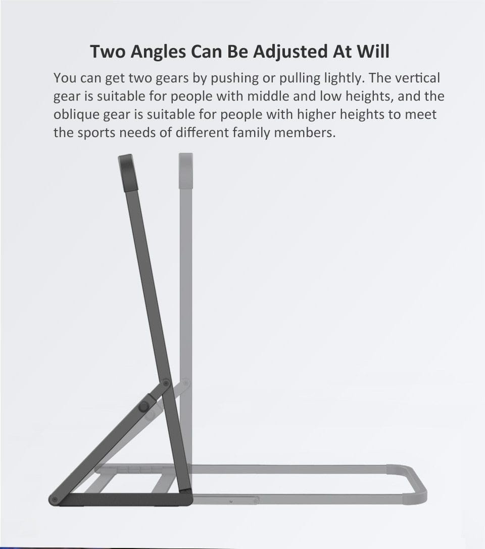 WalkingPad Foldable Handrail For Treadmill A1/A1Pro Model Full Steel Support Strong Durable Armrest Prevent Falling Balustrade - Thehealthyrush