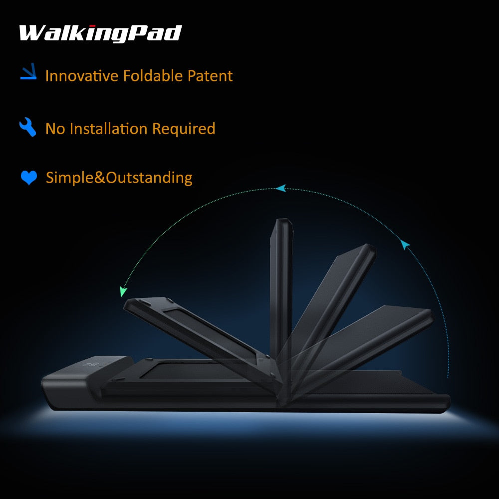 New Foldable space saving WalkingPad Treadmill Upgraded A1 Pro - Thehealthyrush