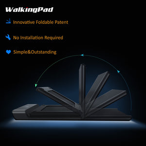 New Foldable space saving WalkingPad Treadmill Upgraded A1 Pro - Thehealthyrush