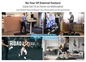 New Foldable space saving WalkingPad Treadmill Upgraded A1 Pro - Thehealthyrush
