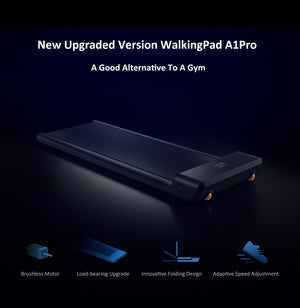 New Foldable space saving WalkingPad Treadmill Upgraded A1 Pro - Thehealthyrush