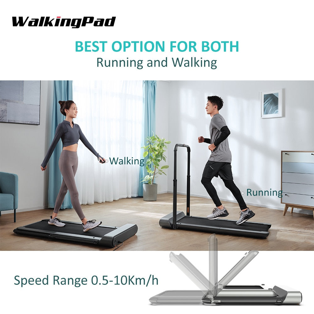 WalkingPad R1 Pro Foldable Treadmill Speed 0.5-10Km/H Running & Walking with handrail (Xiaomi) - Thehealthyrush