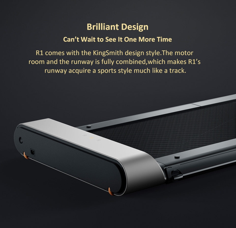 WalkingPad R1 Pro Foldable Treadmill Speed 0.5-10Km/H Running & Walking with handrail (Xiaomi) - Thehealthyrush