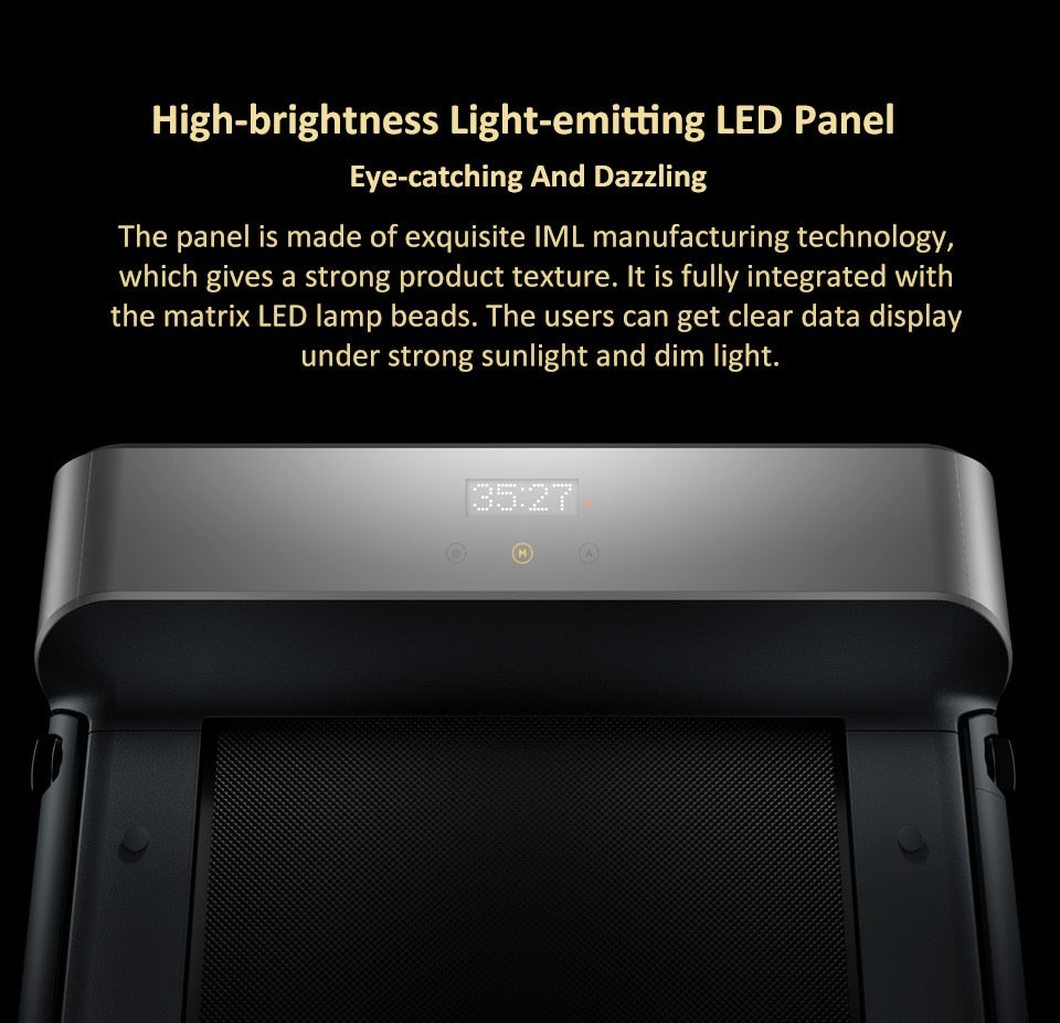 WalkingPad R1 Pro Foldable Treadmill Speed 0.5-10Km/H Running & Walking with handrail (Xiaomi) - Thehealthyrush