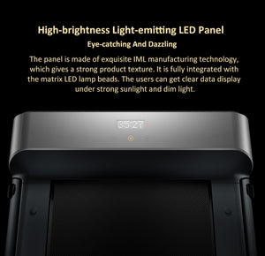 WalkingPad R1 Pro Foldable Treadmill Speed 0.5-10Km/H Running & Walking with handrail (Xiaomi) - Thehealthyrush