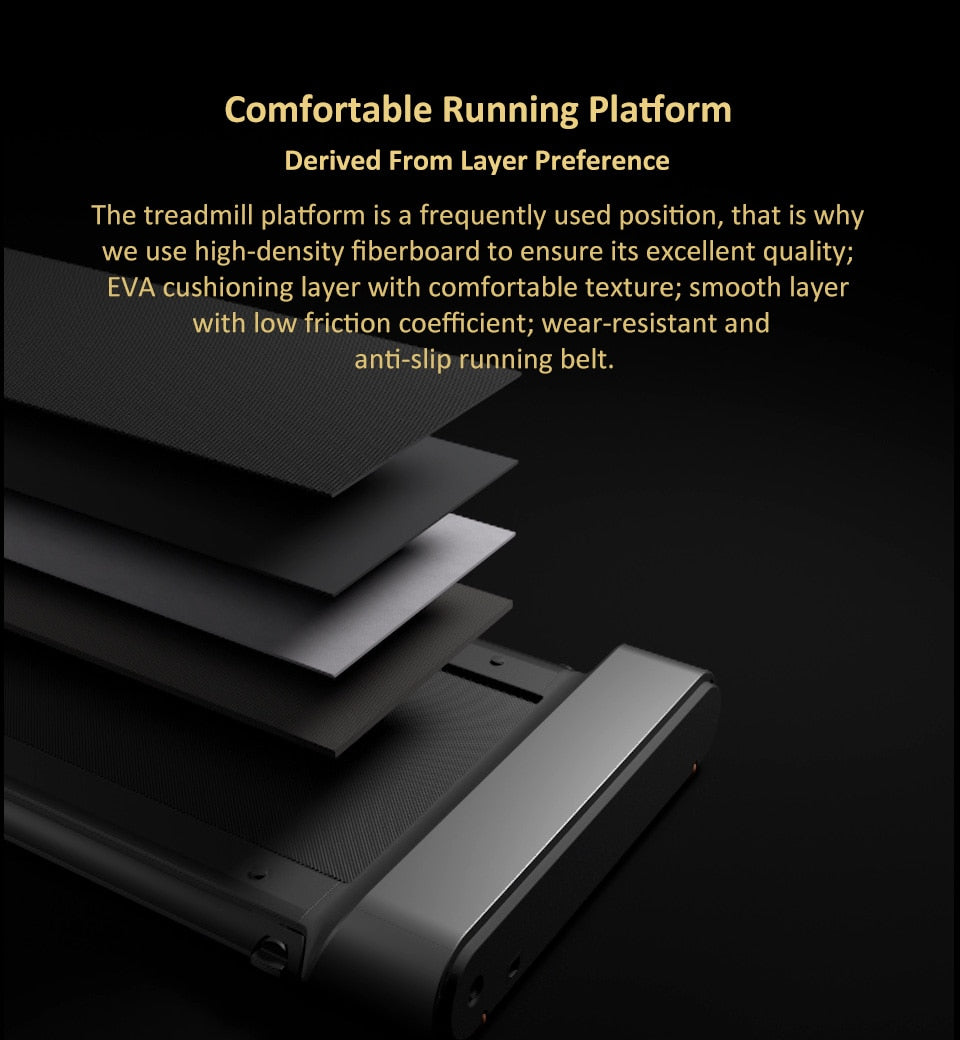 WalkingPad R1 Pro Foldable Treadmill Speed 0.5-10Km/H Running & Walking with handrail (Xiaomi) - Thehealthyrush