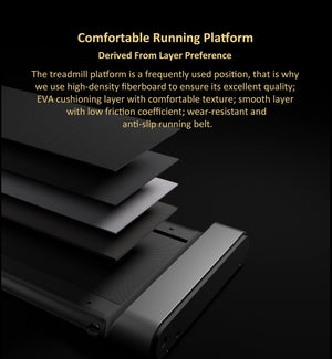 WalkingPad R1 Pro Foldable Treadmill Speed 0.5-10Km/H Running & Walking with handrail (Xiaomi) - Thehealthyrush