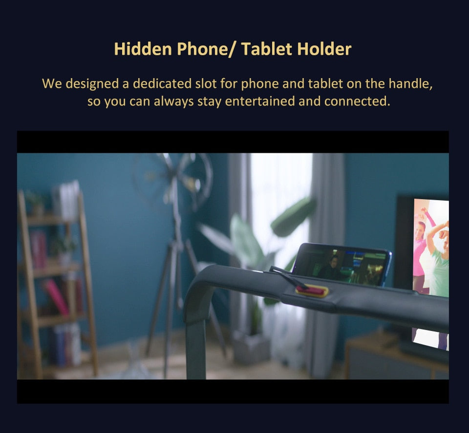 WalkingPad R1 Pro Foldable Treadmill Speed 0.5-10Km/H Running & Walking with handrail (Xiaomi) - Thehealthyrush