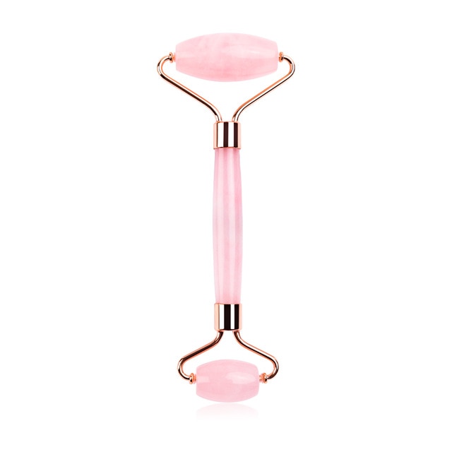 Rose Quartz Jade Roller Massager and Gua sha Board Face Lifter Massage - Thehealthyrush