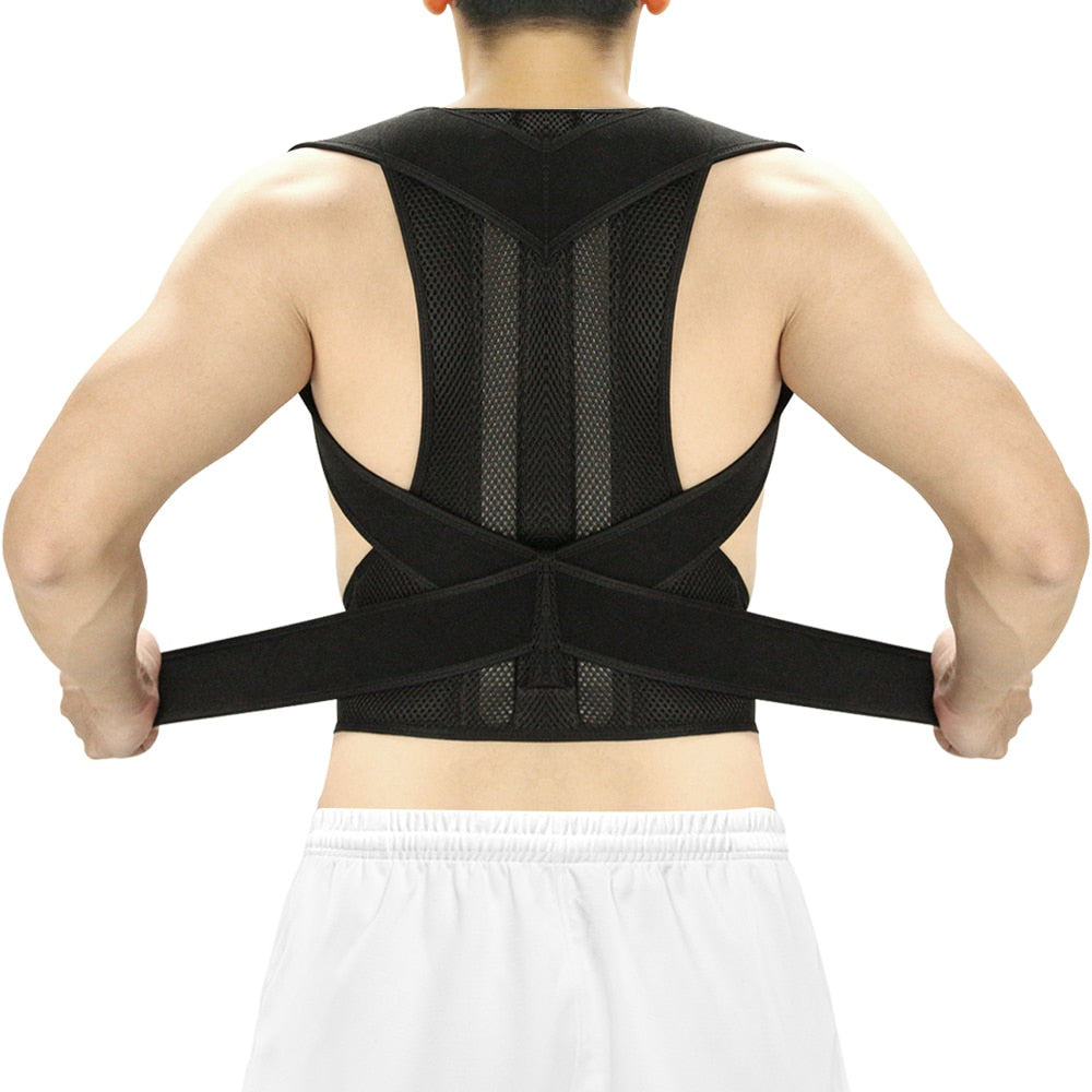 Adjustable Aptoco Back Posture Corrector Provides Clavicle Support to Help Stop Slouching - Thehealthyrush